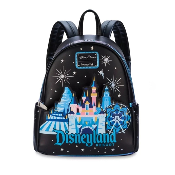 LOUGEFLY DISNEYLAND RESORT PARKS Backpack, Womens OS NWOT - Picture 1 of 4